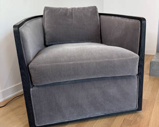 Restoration Hardware swivel chair