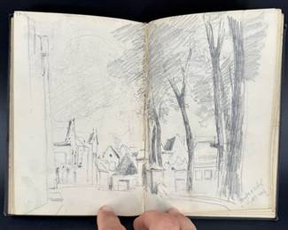 Lot 65 TINA BLAU SKETCH BOOK