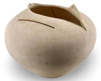Signed Ralph M. Ceramic Vase