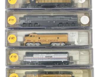 5pc Life-Like N Scale Locomotive Set