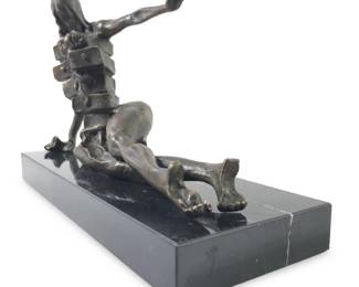 Salvador Dali Anthropomorphic Bronze Sculpture