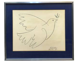 Picasso “Dove of Peace" Lithograph