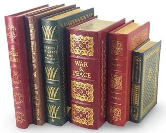 6pc Easton Press Leather Bound Book Collection