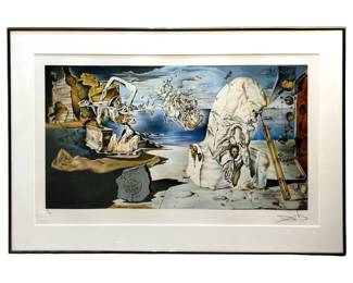 Signed Dali “The Apotheosis of Homer" Lithograph