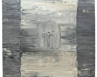Signed Michelle Y. Williams Abstract Oil on Canvas