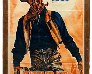 Vintage Rattler Kid Movie Poster
