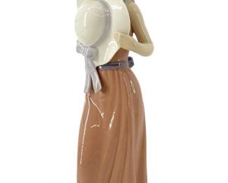Lladro Porcelain “Bashful Girl" Sculpture