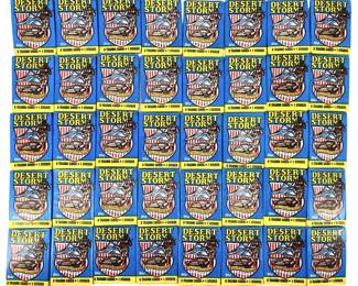 40pc 1991 Unopened Desert Storm Trading Cards