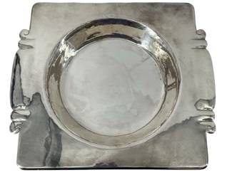 Antique Dirk Van ERP Handmade Silver Plate Bowl