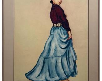 R.C. Gorman “Sister Rose" Museum Print