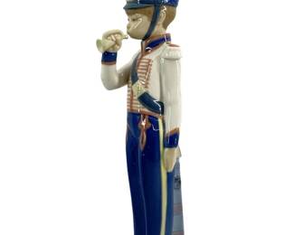 Lladro Porcelain ‘Trumpet Soldier' Sculpture