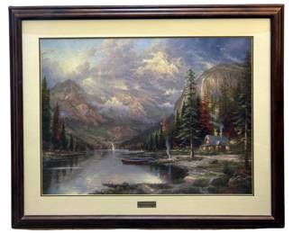 Thomas Kinkade “Mountain Majesty" Print