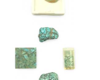 Various Grouping of Loose Jewelry Making Turquoise