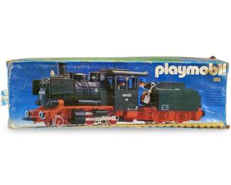 Vintage G-Scale Playmobil Locomotive & Tender