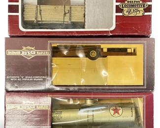 3pc Delton Bachmann Model Train Cars