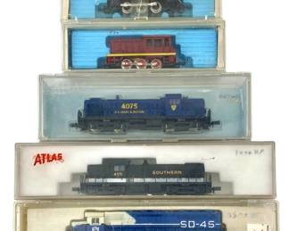 Atlas N-Scale Locomotive Collection