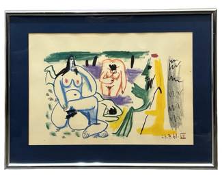 Picasso “ Le Déjeuner sur l'herbe" Fine Print
