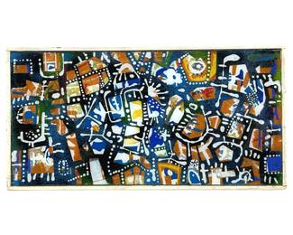 Signed Michael Klein “Every Year" Mixed Media
