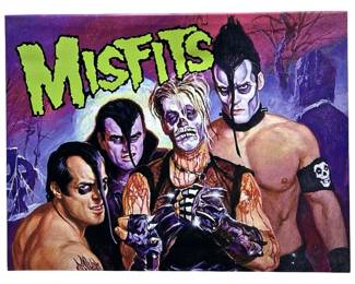 Misfits “Famous Monsters" Album Canvas Print