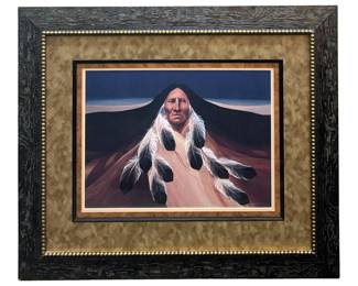 Frank Howell “Distant Mountains" Print