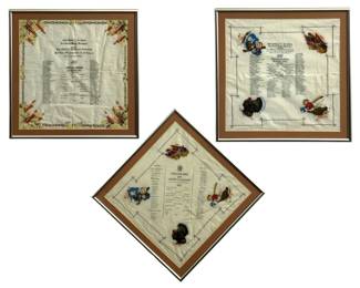 3pc. 1930’s Holiday Dinner Menus
