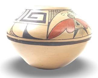 Signed Native American Hopi Pottery