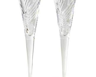 Pair of Celeb. Beginnings Waterford Flutes