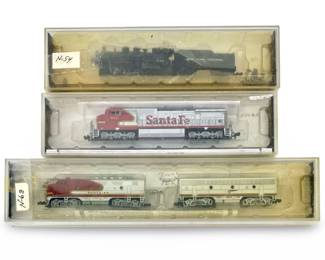 5pc Kato & Con-Cor N-Scale Locomotive Set
