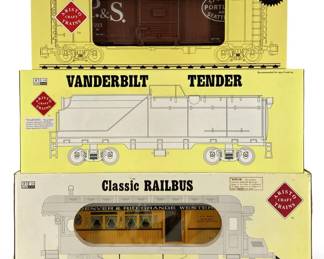 3pc Aristo-Craft G Scale Railcar & Tender Set