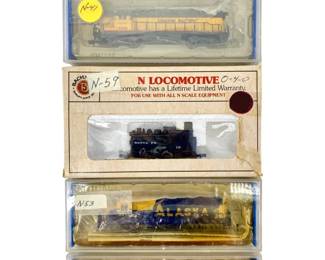 5pc Bachmann N Scale Locomotive Set