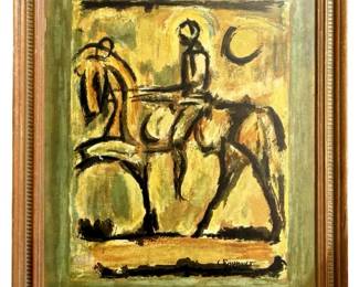 Georges Rouault “A Horse & Rider" Lithograph