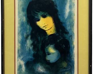 A.P. Signed Yehuda Vardi Lithograph