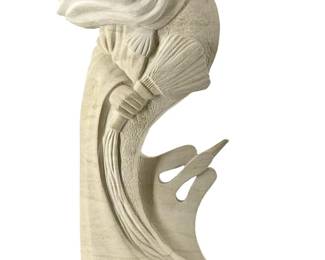 1996 Haskeya Teh-Des-Wod Carved Stone Sculpture