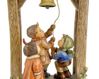 Large Hummel Porcelain “Let’s Tell the World"
