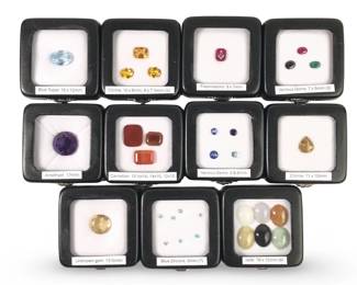 A Collection of Loose Mixed Gemstones