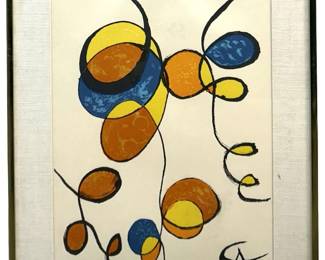 Alexander Calder “Little Curliques" Lithograph
