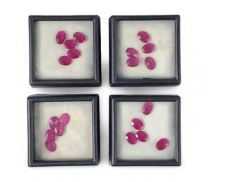 Approximately 15ct Natural Loose Ruby Gemstones
