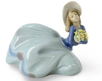 Lladro Porcelain ‘Garden Treasure' Sculpture