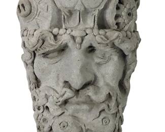 Irish Atlantic Ocean Neptune Stone Wall Plaque