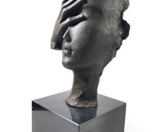 Salvador Dali Shame on Me Woman Bronze Sculpture