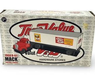 1960 1:34 B-61 Mack Tractor & Trailer True Value
