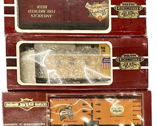 3pc Vintage Delton Locomotive Set