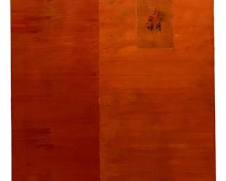Signed Michelle Y Williams Abstract Oil on Canvas
