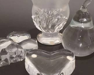 Lalique And Bacarrat Crystal