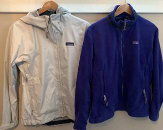 Patagonia Womenss Size S and M Jackets Waterproof And Fleece