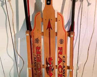 Flexible Flyer Classic Racer Wooden Sled