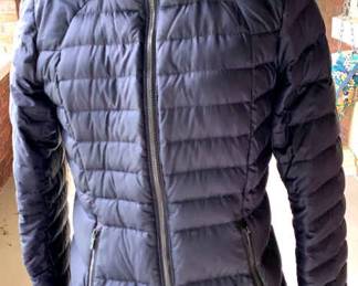 Lululemon Womens Navy Down Coat