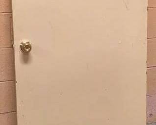 285 - Wood Door - 36" x 80"