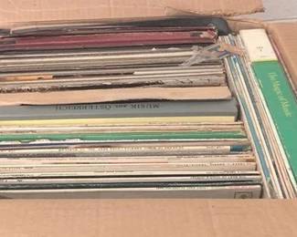 1156 - Box Lot of Records