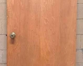 240 - Wood Door - 32" x 80"